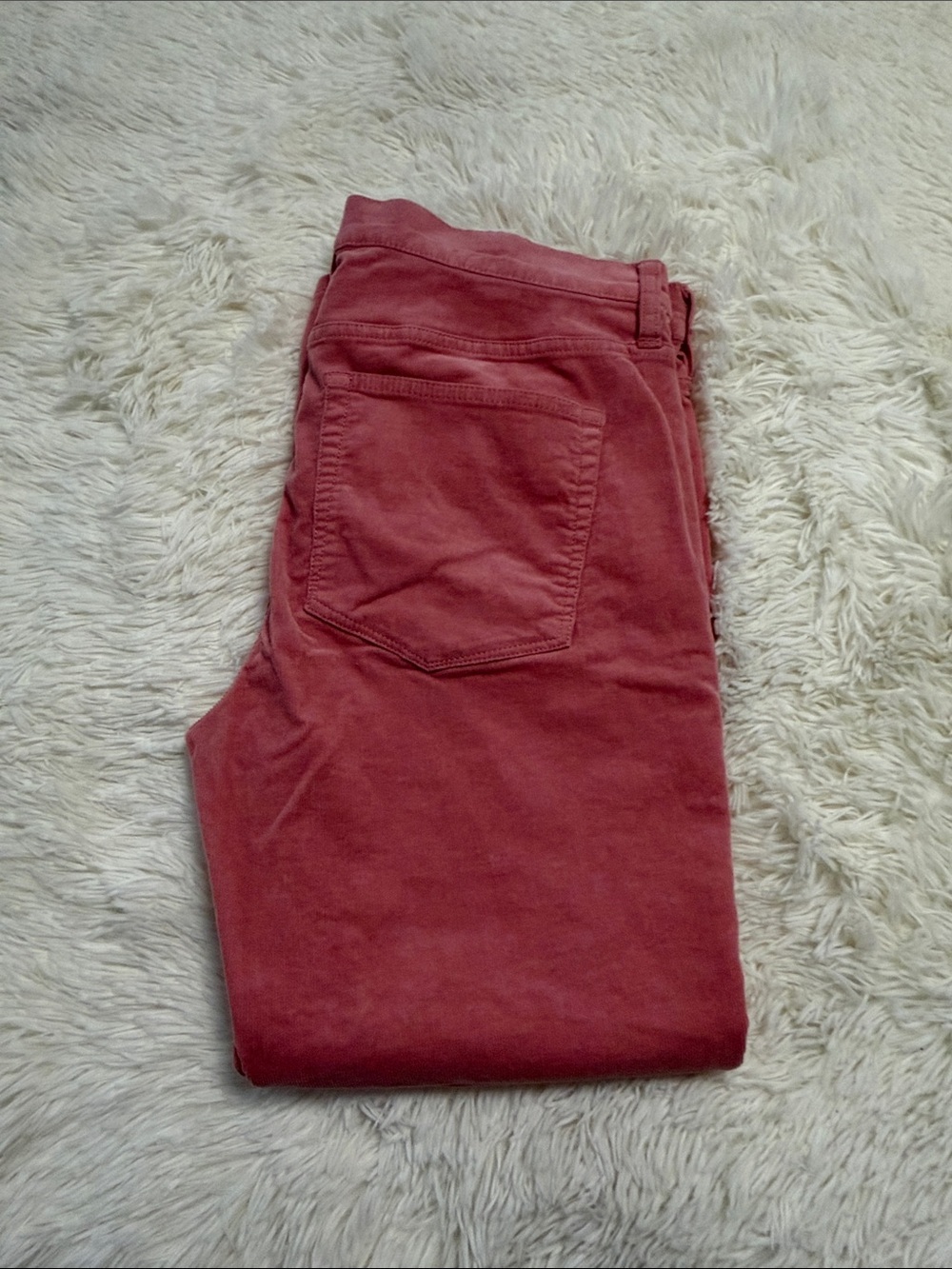 J. Crew Rose Pink Corduroy Skinny Jeans - Picture 2 of 5